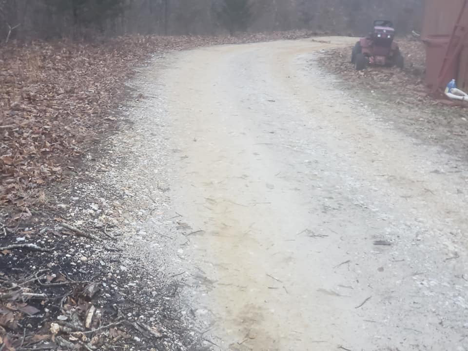 gravel driveway repair